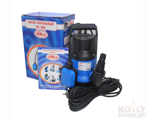 Фекальный насос JEMIX GS-400 фото 2