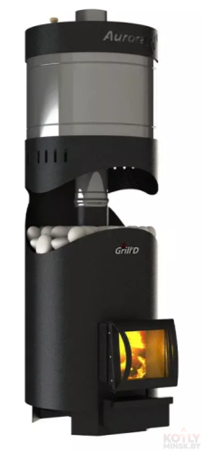 Печь банная Grill'D Aurora 160А Trio Short фото 7