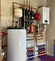 Установка и обвязка газового котла
