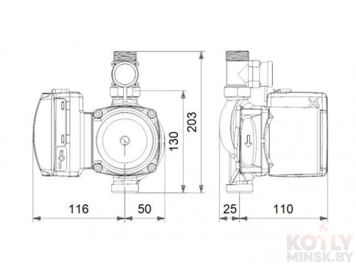 Насос повышения давления Grundfos UPA 15-160 фото 2
