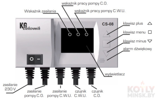 Контроллер KG Elektronik CS-08 фото 2