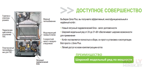 картинка Газовый котел De Dietrich Plus MSL 31 FF фото 6