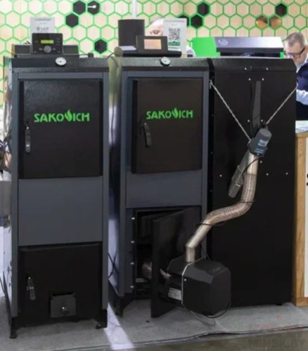 картинка Твердотопливный котел SAKOVICH PELLET UNIVERSAL 16+ фото 3