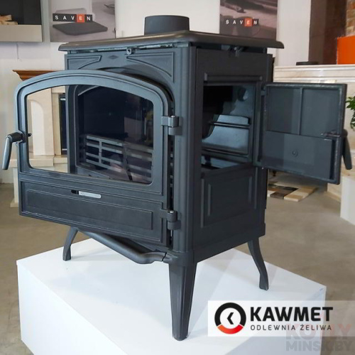 Печь-камин KawMet Premium S13 10 kW фото 7