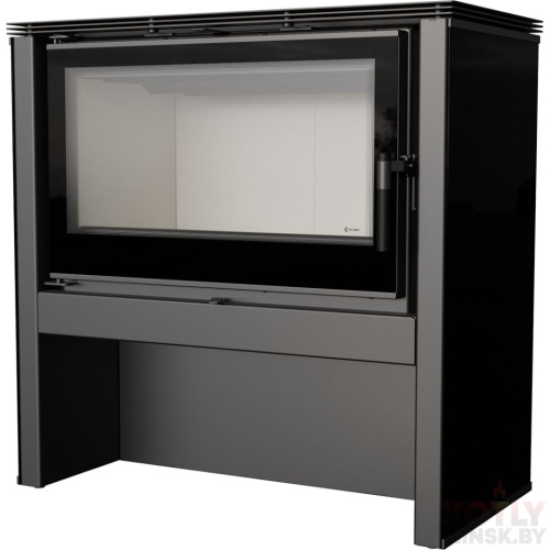 Печь-камин Kratki Juno 12 black фото 6