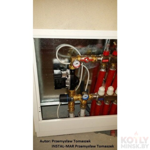 Насосно-смесительный узел Afriso с насосом Grundfos UPM3 FLEX AS 15-70/130 мм  фото 7