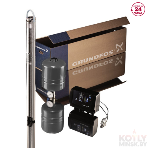 Погружной скважинный насос Grundfos SQE 2-70 комплект (96160961)