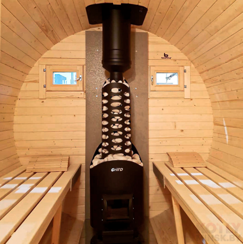 Печь банная Grill'D Aurora Mini Long фото 2