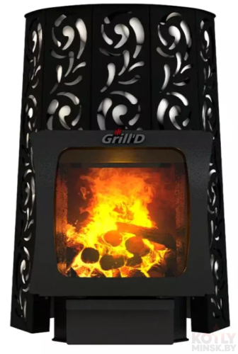 Печь банная Grill'D Violet Long Window Max фото 6