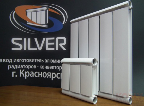 картинка Алюминиевый дизайн радиатор SILVER S 1600 белый+ фото 9