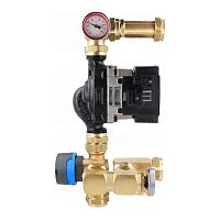 Насосно-смесительный узел Afriso с насосом Grundfos UPM3 FLEX AS 15-70/130 мм 