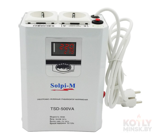 Стабилизатор напряжения Solpi-M TSD-500VA